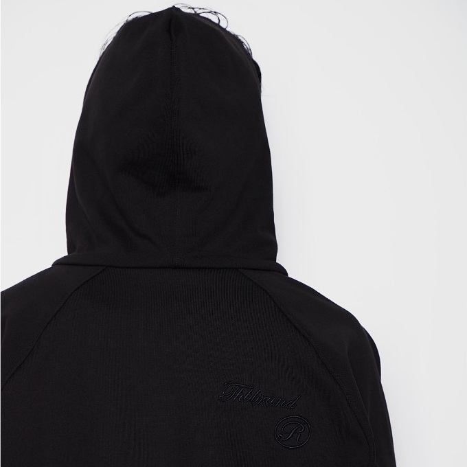 Áo khoác dây kéo BOXY ZIP HOODIE //logo thêu, cua cotton 440gsm dày dặn  - chính hãng THBBRAND