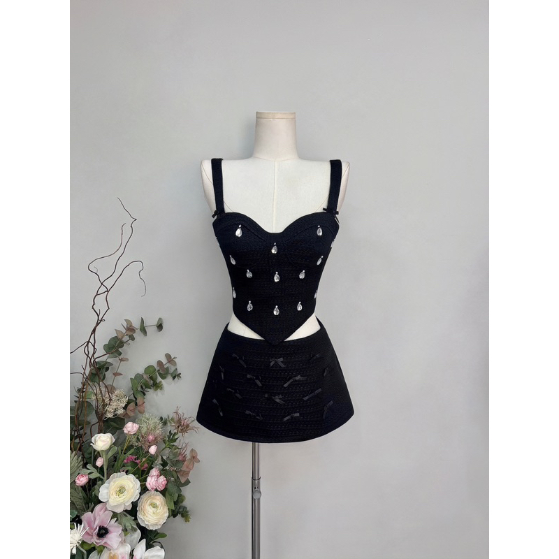 👚 SET ÁO BỐ NƠ + CHÂN VÁY