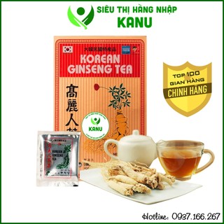 Trà nhân sâm Korean Ginseng Tea Hàn Quốc 300g làm quà biếu sang trọng