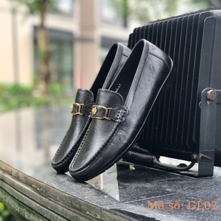 Giày mọi nam da nhăn trẻ trung , đế khâu chắc chắn