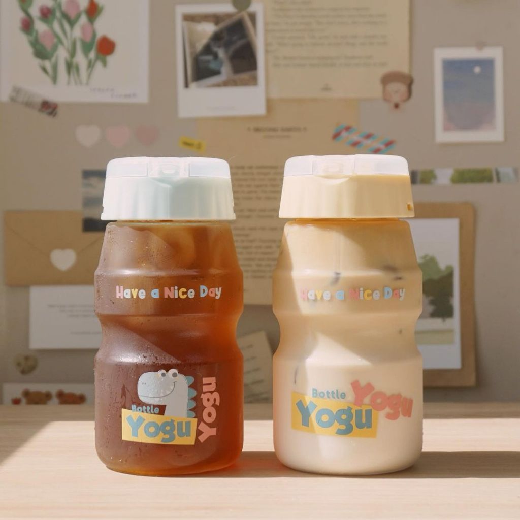 BÌNH NƯỚC YOGU YOGU KOMAX 460ML CÓ ỐNG HÚT DÀNH CHO BÉ