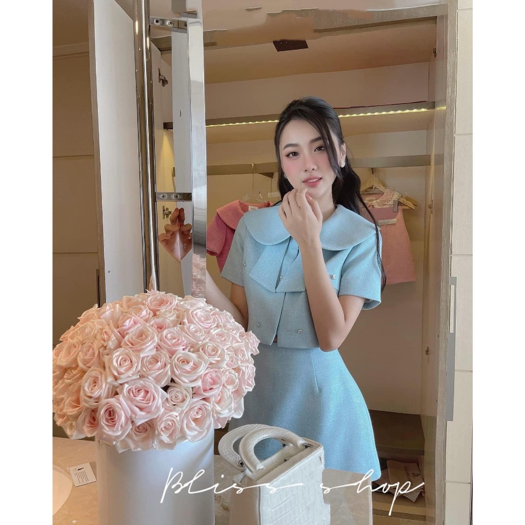 S138 - Set tiểu thư đính đá