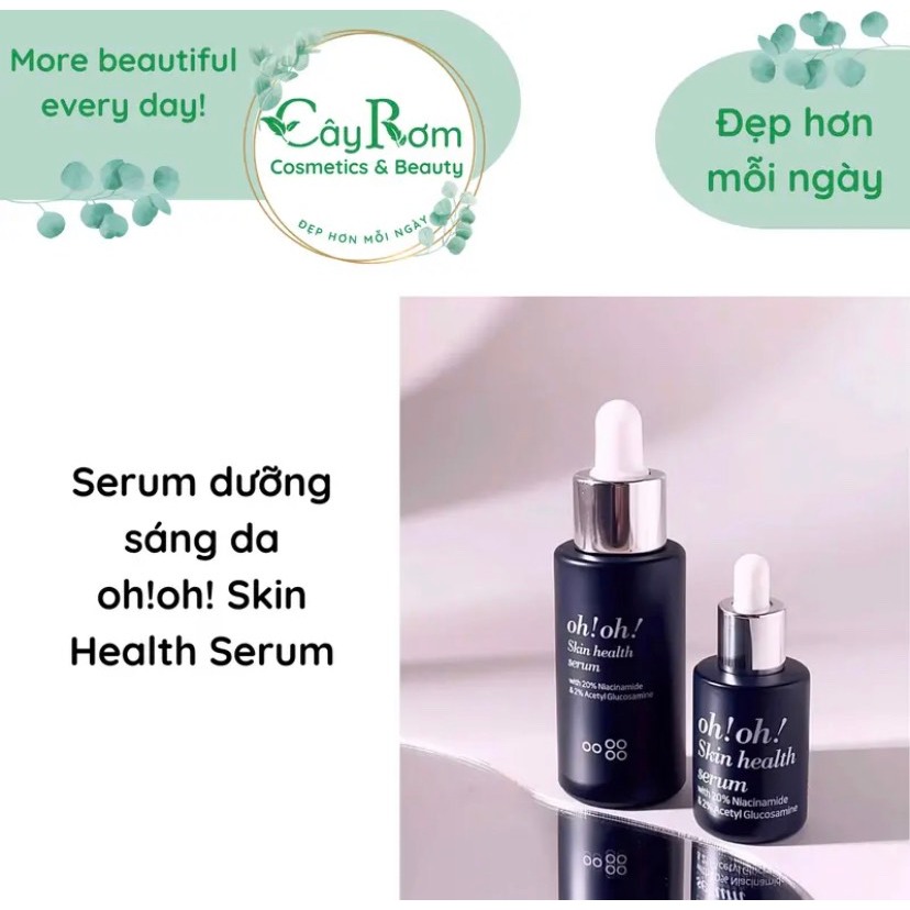 Serum dưỡng sáng Oh.Oh skin health serum niacinamide