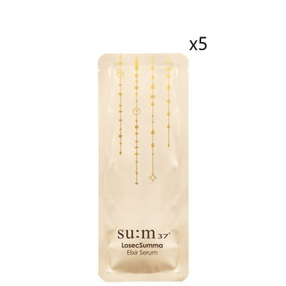  Combo 5 gói Tinh chất cải thiện độ đàn hồi ngăn ngừa lão hóa Su:m37 LosecSumma Elixir Serum 1ml/gói