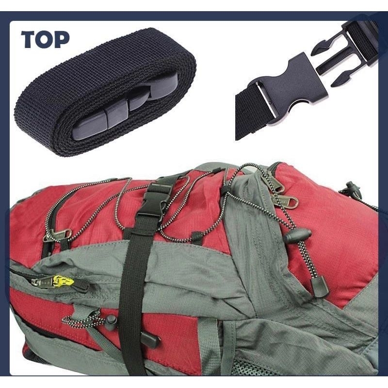 dây đai chặng balo túi xách vali hành lý khi đi du lịch đi phượt bảo đảm an toàn cho hành lý trên xe khi đi đường TA0007