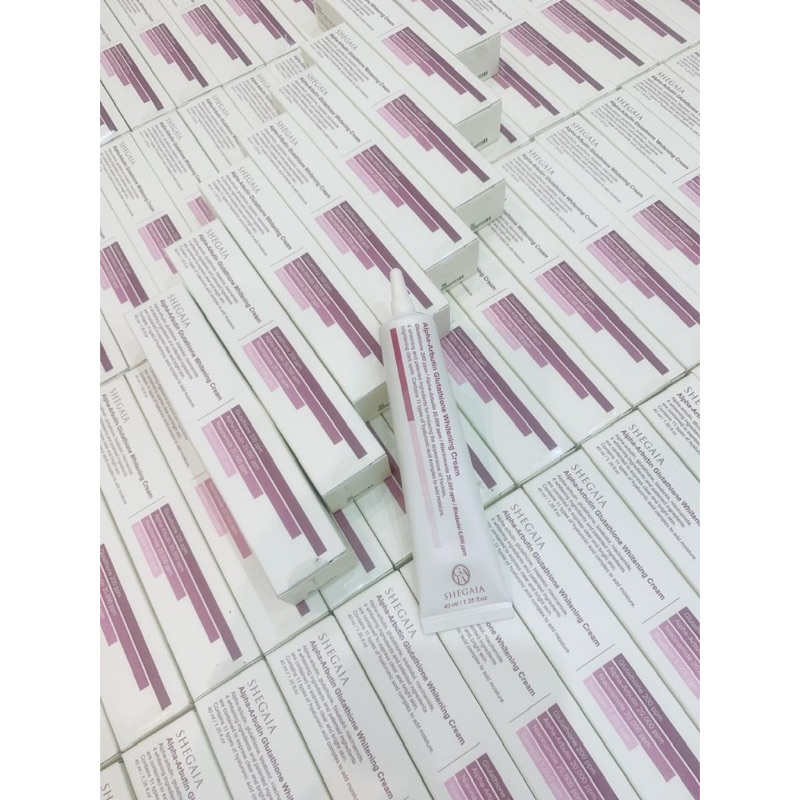 Kem dưỡng trắng da Alpha-Arbutin Glutathione Shegaia 40ml