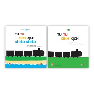 Sách ehon - combo cho bé 0 3 tuổi - tu tu xình xịch