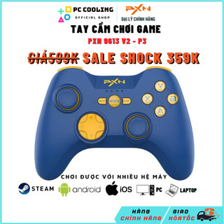 Tay cầm chơi game không dây PXN 9613 V2 P3 Bluetooth Wireless Gaming dành cho PC / Android / Smart TV