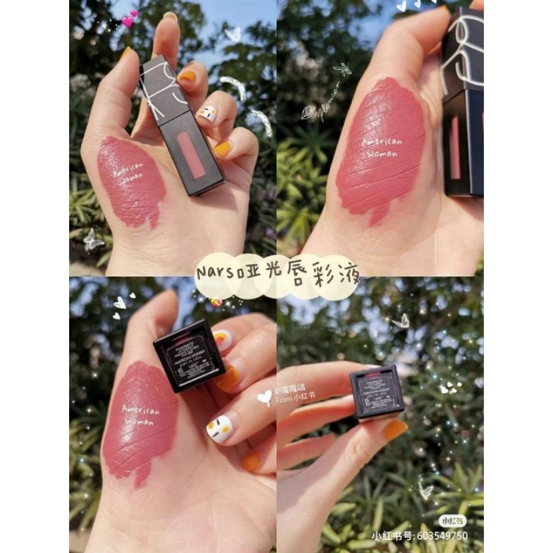 Set 2 son kem full-size Nars Powermatte Lip Pigment Duo