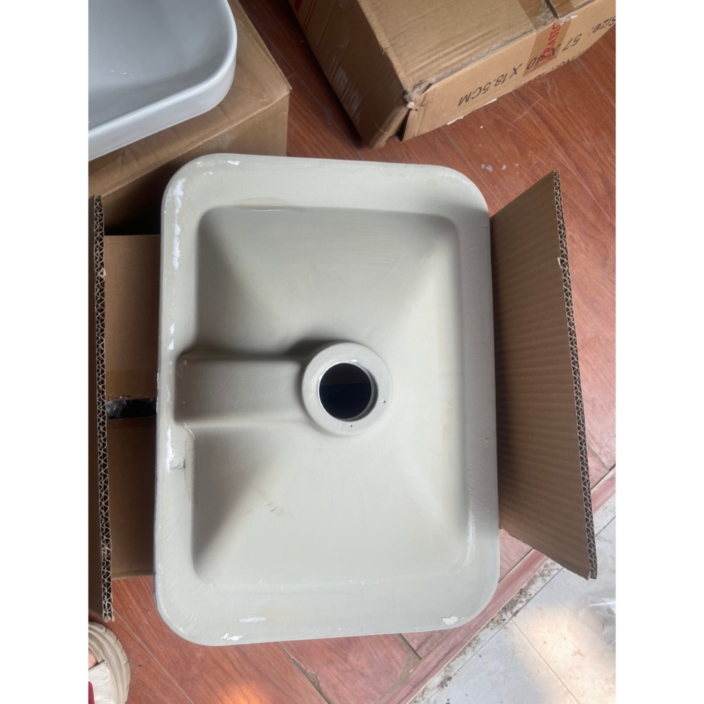 Chậu lavabo bán âm 46x33