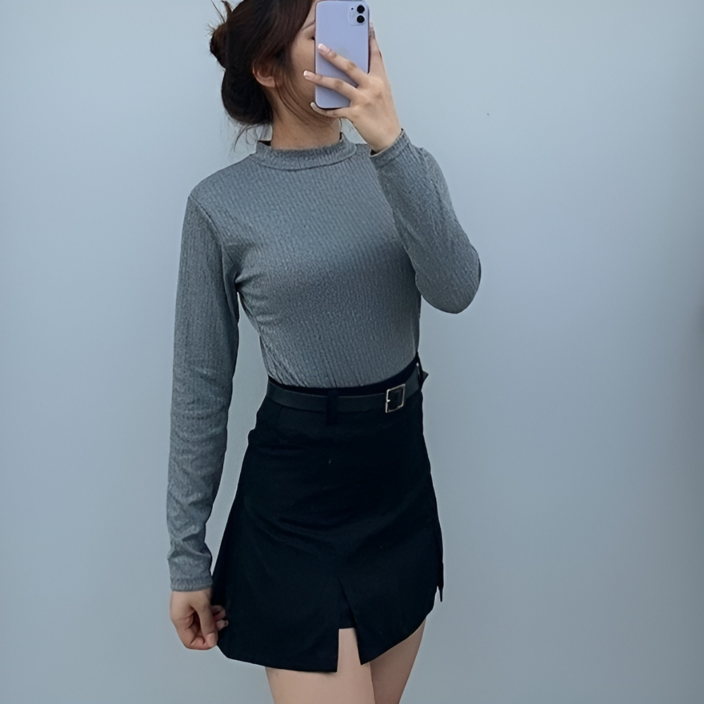 Áo khoác  phao from rộng hàn quốc - Áo phao béo nữ có mũ 02