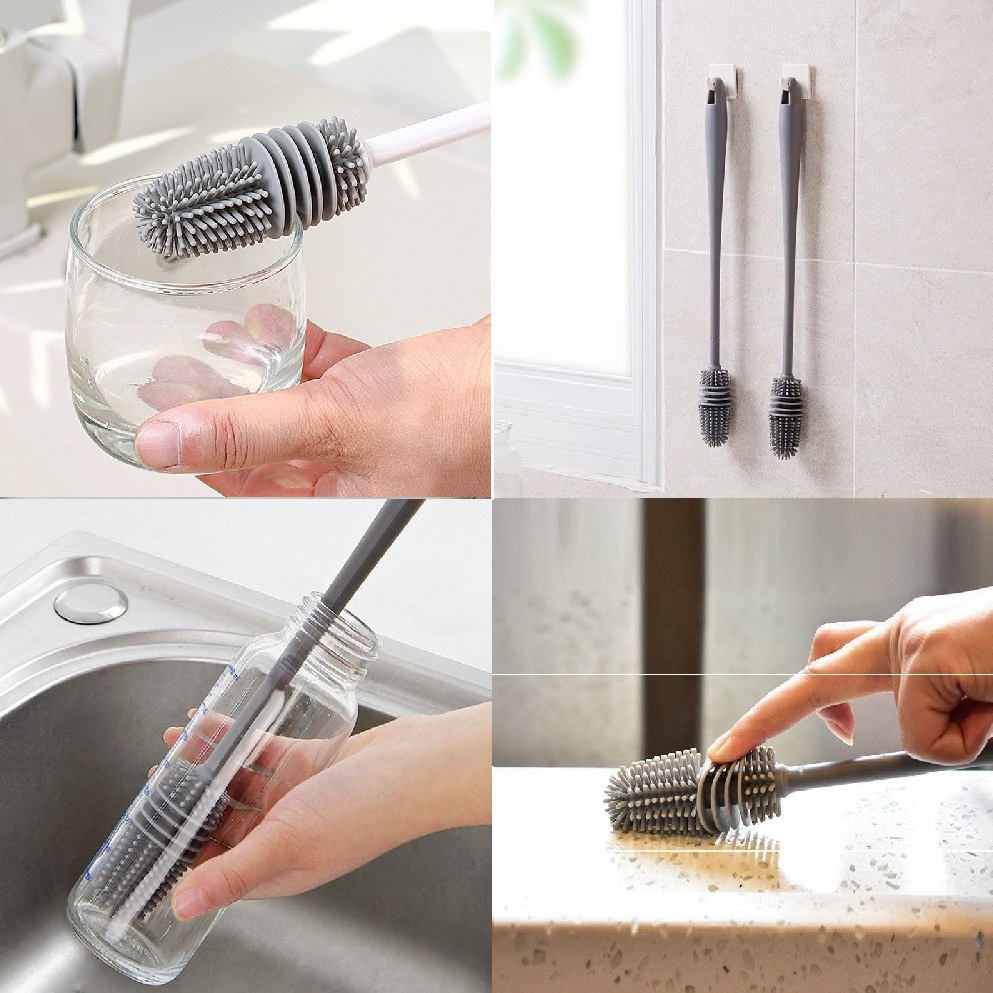 CỌ BÌNH SỮA, LY, CỐC ĐẦU SILICOL SIÊU SẠCH .ĐTLV