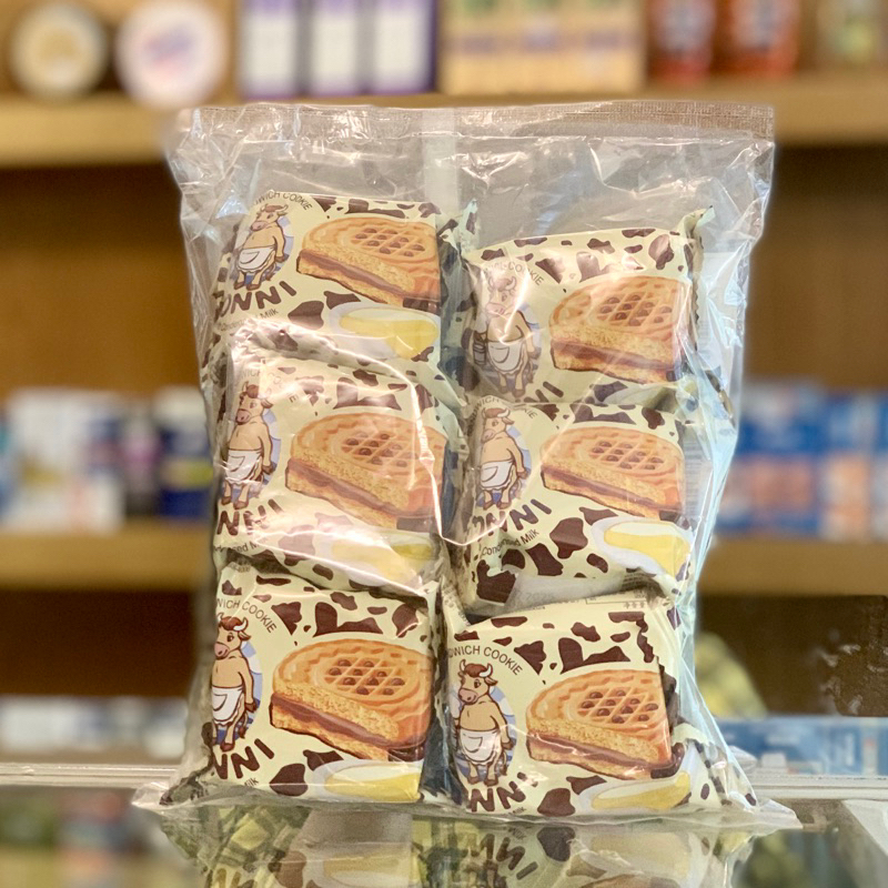 Bánh bò Ronni nhân kem socola của Nga gói 400g