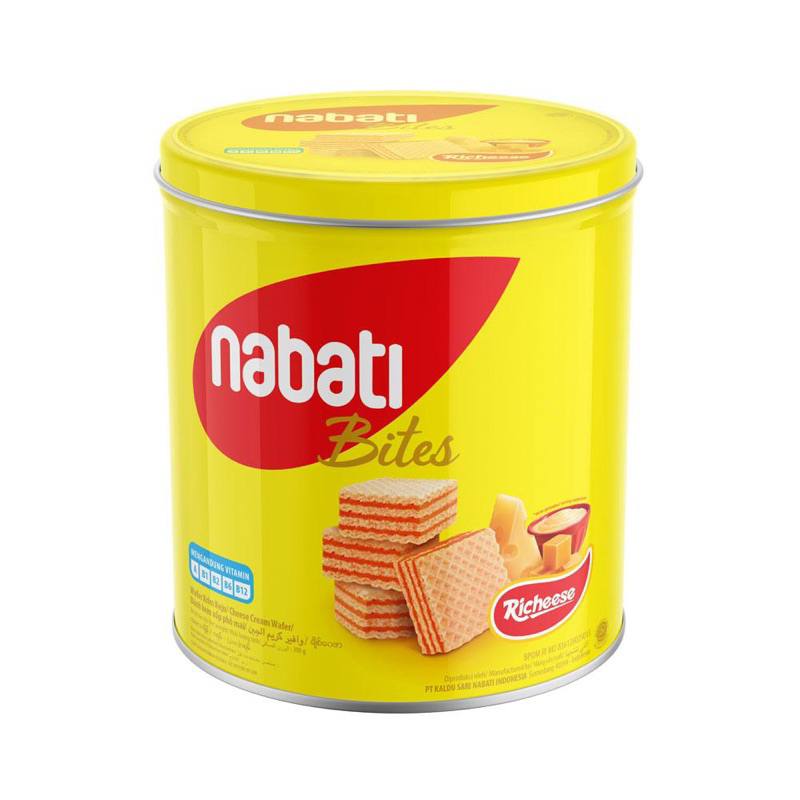 Bánh Nabati Phô Mai hộp thiếc 300gram