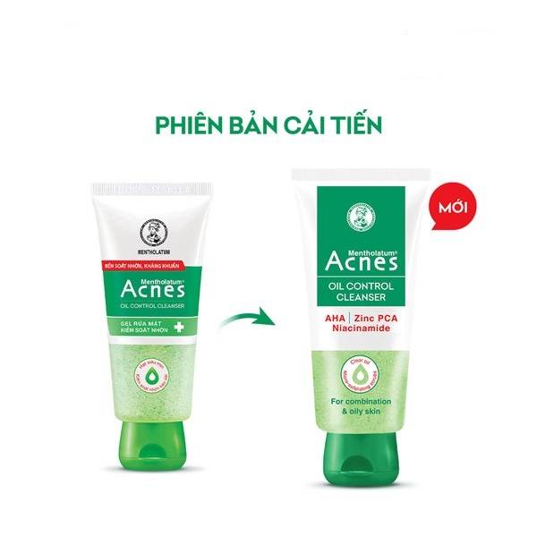 Gel Rửa Mặt Giúp Kiểm Soát Nhờn Acnes Oil Control Cleanser 100g