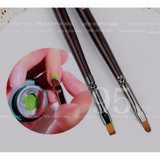 Cọ hoa cúc nail, cọ bản vuông vẽ móng