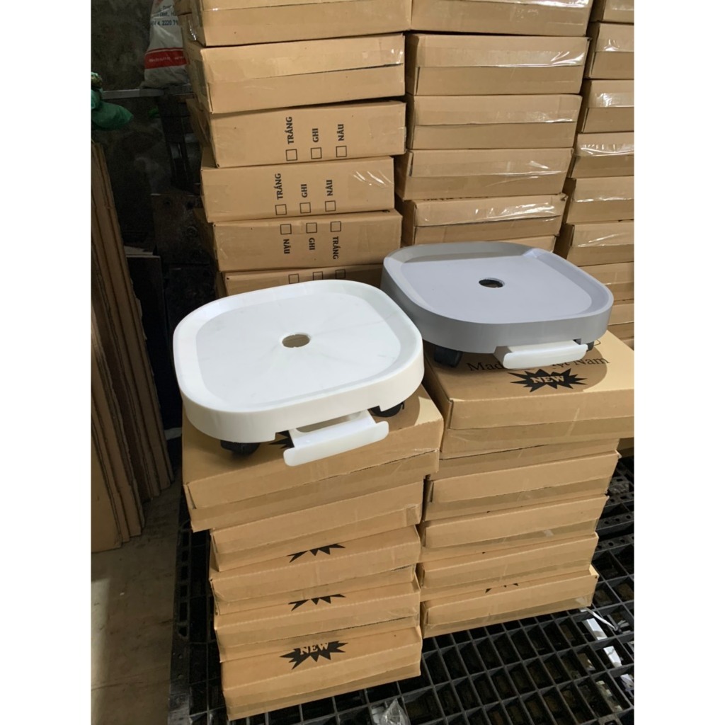 Đế Kê Chậu Cây-Đế Lót Chậu Hoa ,Cây Cảnh Có Bánh Xe Di Chuyển Đa Năng , khay hứng nước tiện lợi