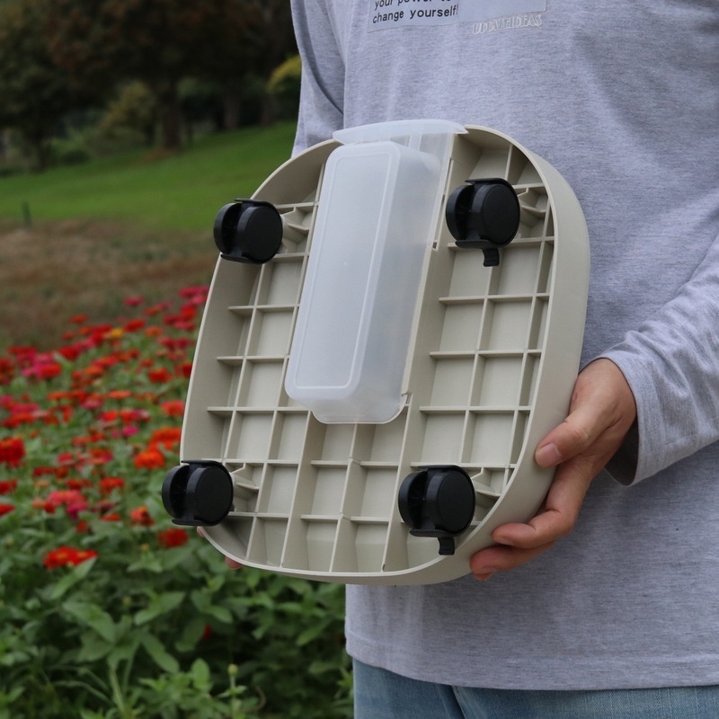 Đế Kê Chậu Cây-Đế Lót Chậu Hoa ,Cây Cảnh Có Bánh Xe Di Chuyển Đa Năng , khay hứng nước tiện lợi