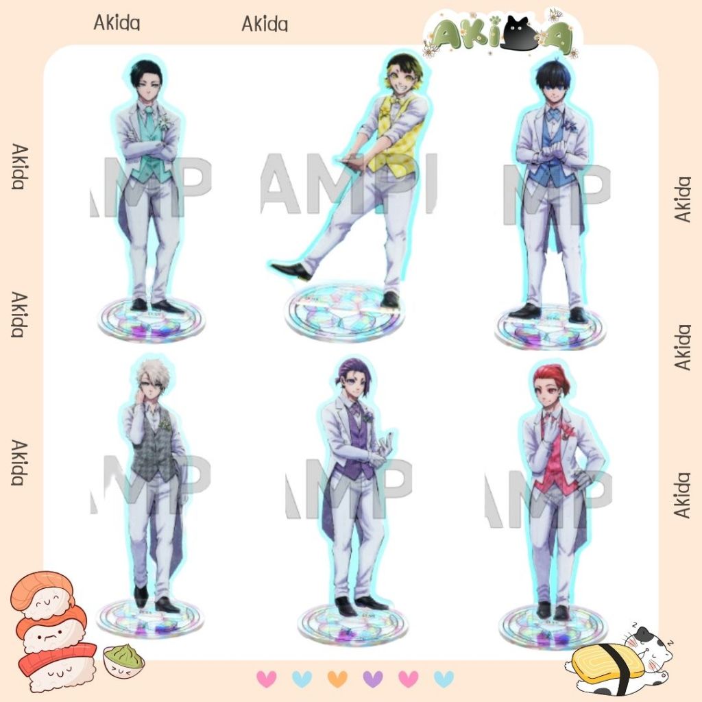 [Akida] Standee/ tượng tĩnh - exhibition ver - Blue Lock