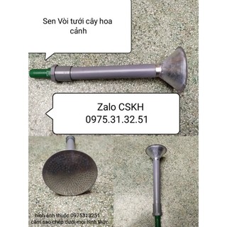 Vòi tưới cây rau củ quả gắn ống tiện dụng