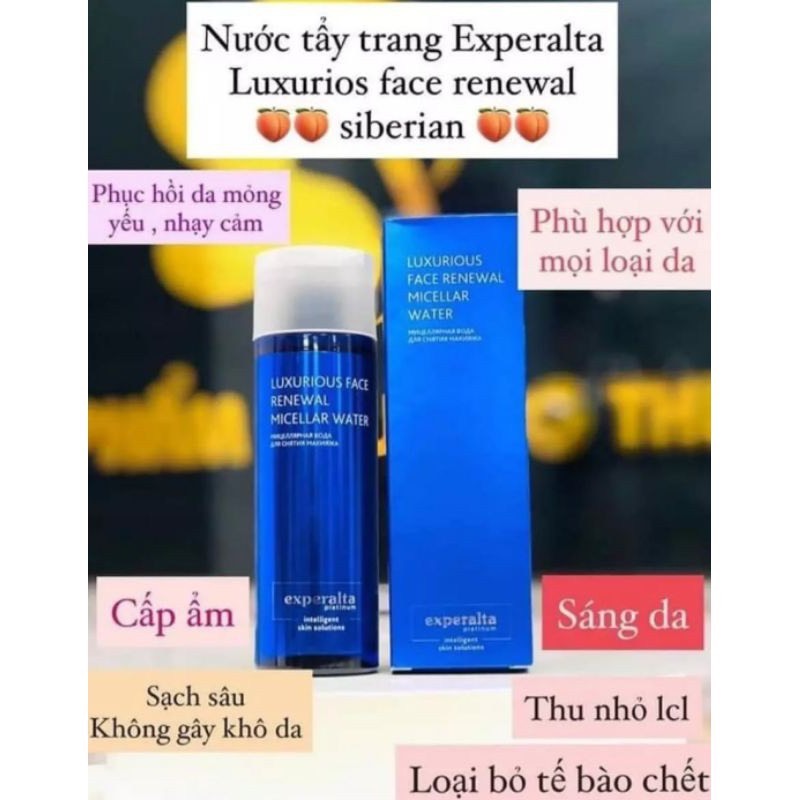 Nước tẩy trang EXPERALTA date 07/24 💙