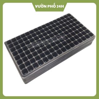 Khay nhựa ươm mầm, vỉ ươm hạt giống 128 lỗ