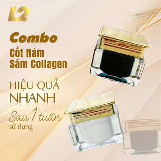 Combo cốt nám sâm collagen l2