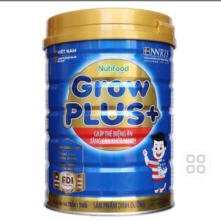 Sữa nutifood Grow plus xanh 900g date mới nhất hàng chính hãng