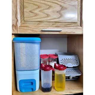 Bình dầu Stor N Pour 650ML Tupperware SÉT 2