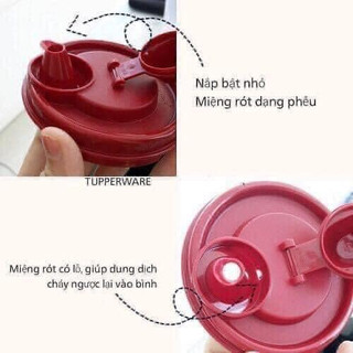 Bình dầu Stor N Pour 650ML Tupperware SÉT 2