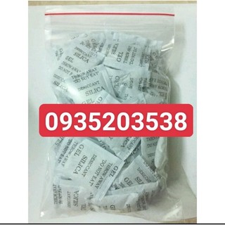 Gói hút ẩm thực phẩm khô silicagel 2gr_50k/100 gói