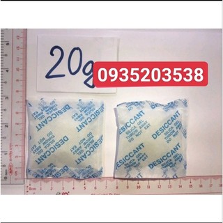 Gói hút ẩm giấy tờ, hồ sơ loại 20gr_4k/1 gói (giá cũ 5k)