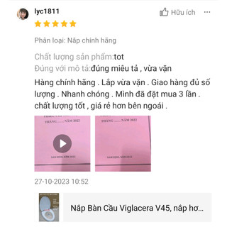 Nắp bồn cầu Viglacera V45
