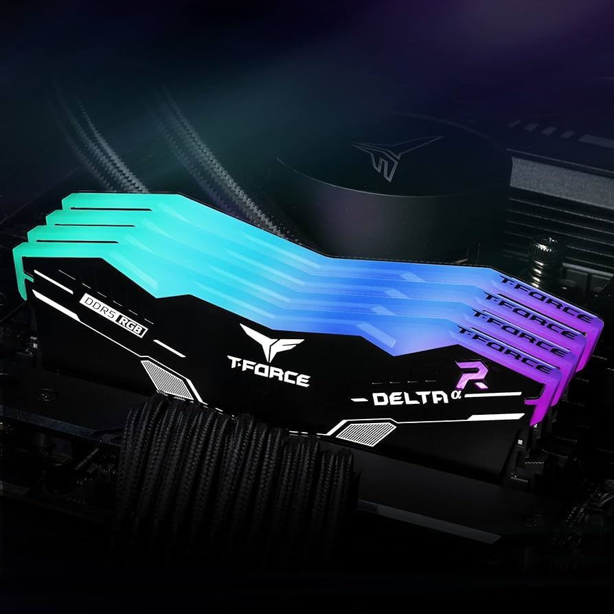 Ram DDR5 32G (16x2) Buss 6000 T-Force Delta RGB - Hàng Chính Hãng