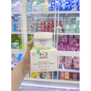 Kem h2o trắng da -ngừa mụn thâm-mờ sẹo 25g