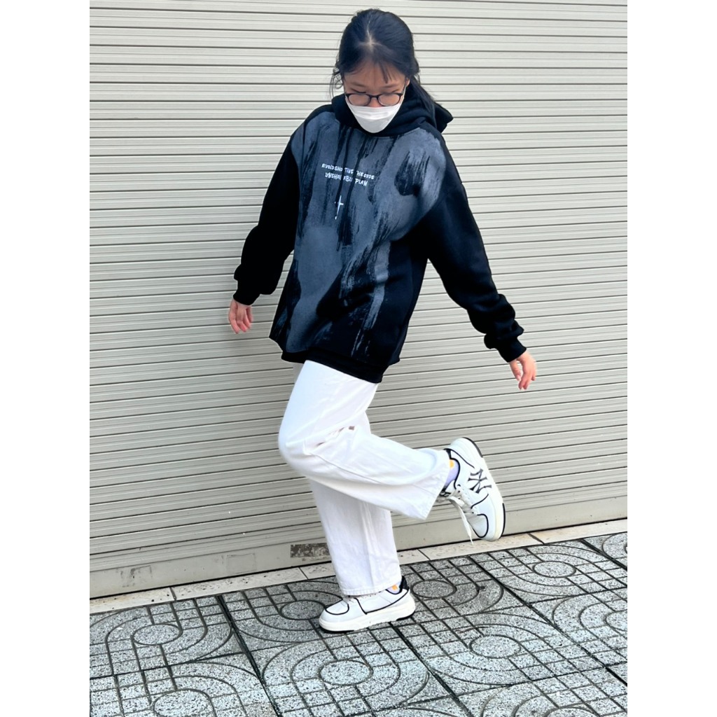 Áo Khoác Hoodie Chữ Thập Chất Nỉ Mềm Mịn, Thấm Hút Mồ Hôi, Phong Cách Trẻ Trung, Năng Động