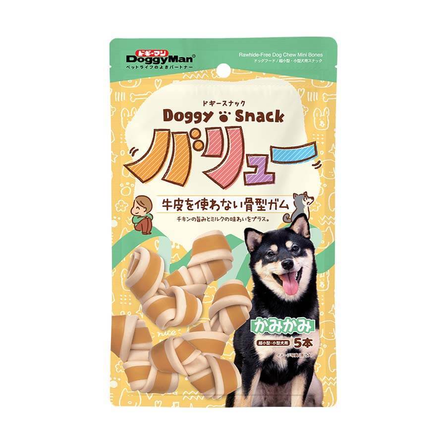 Xương Nơ Hương Gà & Sữa DoggyMan Cho Chó - Snack Ăn Vặt Bổ Dưỡng Cho Cún