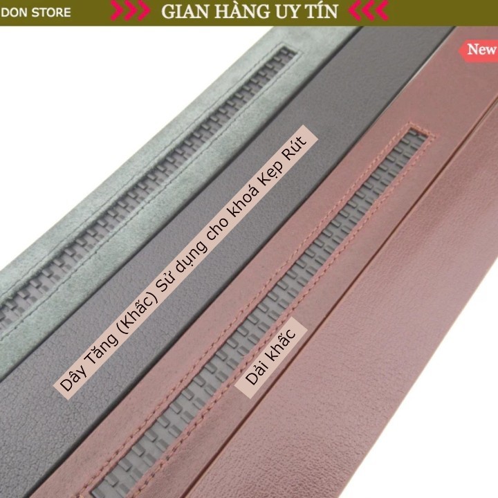 Dây Thắt Lưng Da Thật Cao Cấp - Mềm, Bền