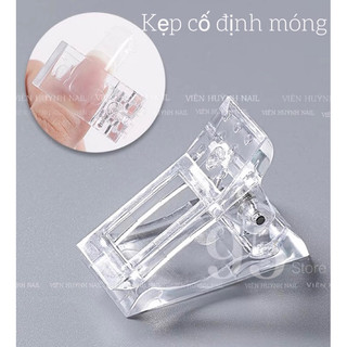 Kẹp móng úp gel gôm , kẹp giữ cố định fom móng