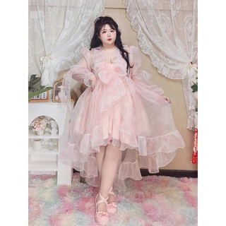 [Order] Đầm công chúa đuôi tôm bigsize đến 120kg gồm váy công chúa và áo choàng