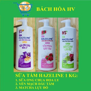 Sữa tắm hazeline 1kg - bach hoa hv