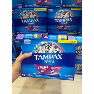 Băng vệ sinh dạng ống tampax ultra 45 ống,60 ống, 32 ống và 18 ống