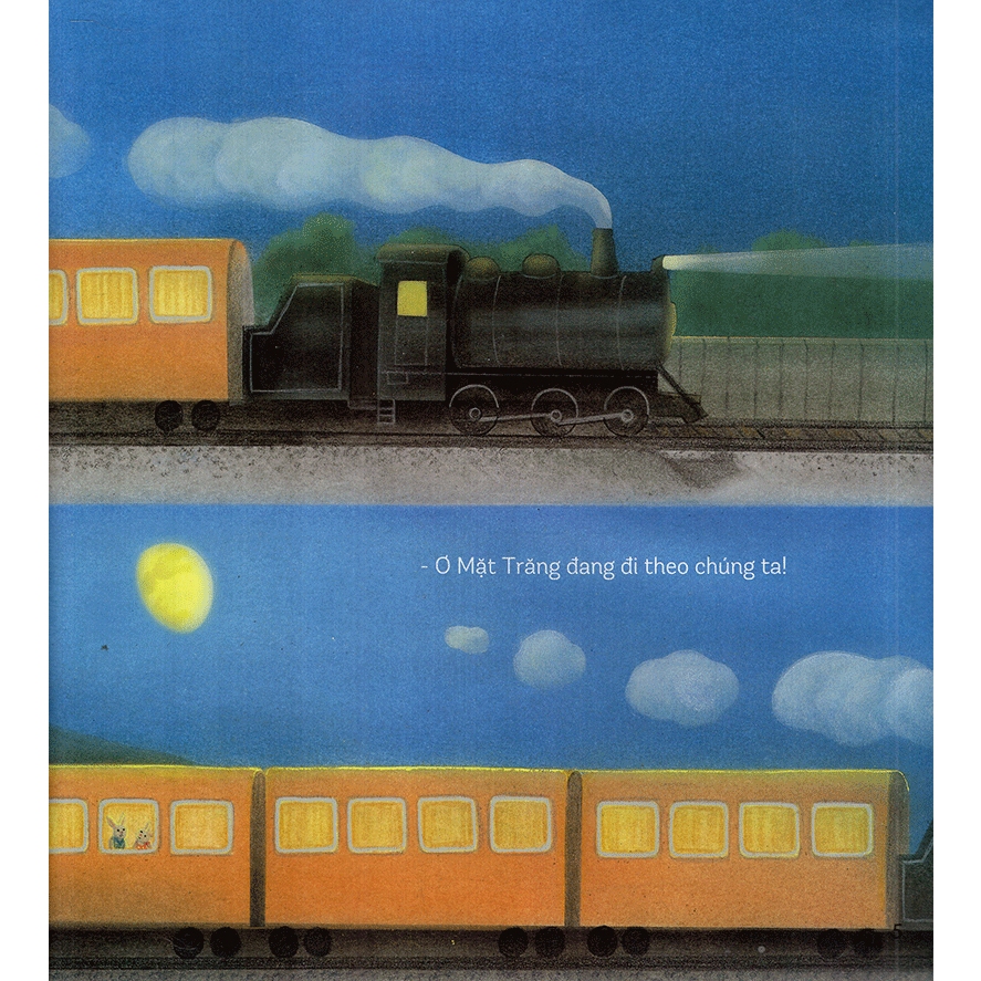 Sách - Trăng Đi Theo Em