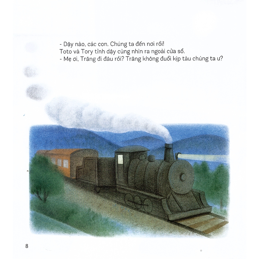 Sách - Trăng Đi Theo Em