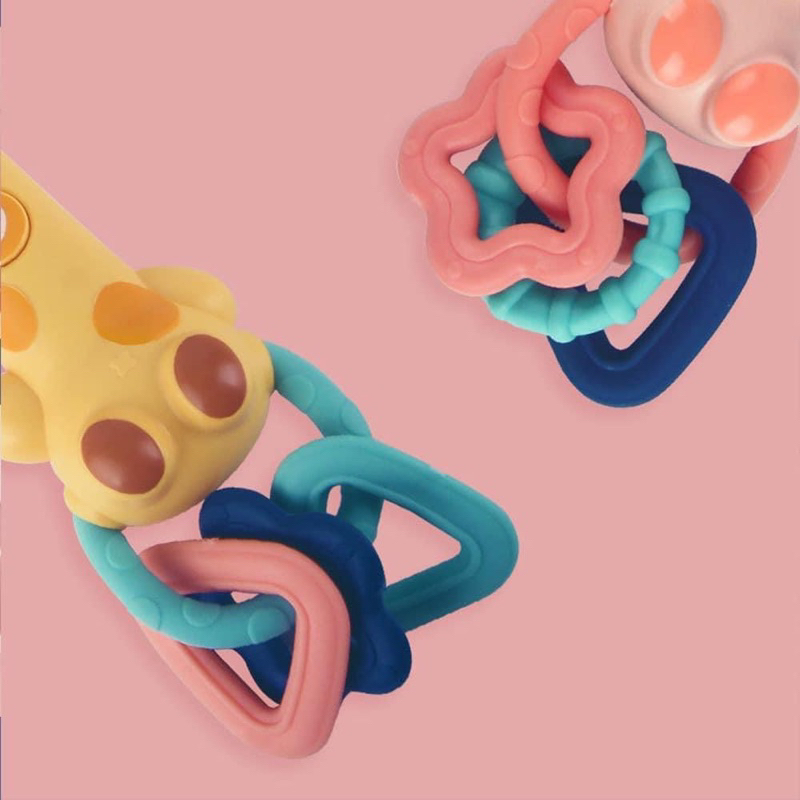 Xúc xắc xoay kiêm gặm nướu phát nhạc, đèn ngủ