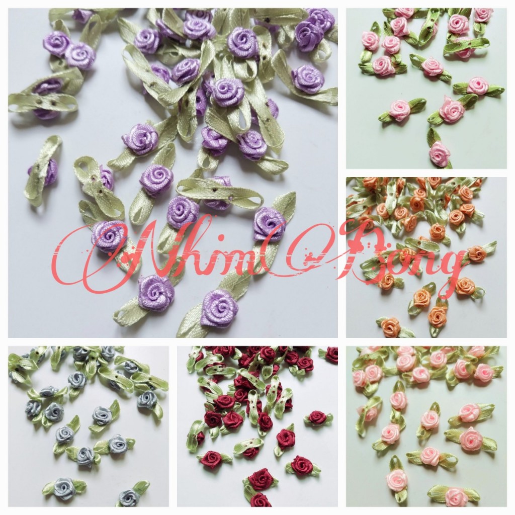 Hoa hồng nhí 0,8cm / túi 30 hoa (H19)