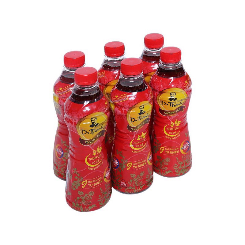 THÙNG 24 CHAI TRÀ THANH NHIỆT DR.THANH 330ML/ TRÀ THẢO MỘC DR THANH