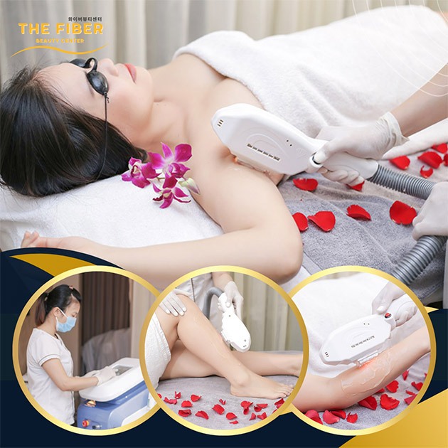 HCM  Fiber Beauty - Triệt Lông Vĩnh Viễn + Trị Thâm Diode Laser 2023