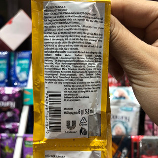 Dầu gội Sunsilk vàng dây 10 gói