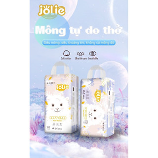 Combo 2 bịch (100 miếng ) bỉm JOLIE M/L/XL/XXL/XXXL/4XL siêu thấm chống hăm